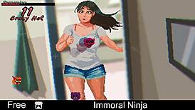 Immoral Ninja Delivers Wild Oral Action