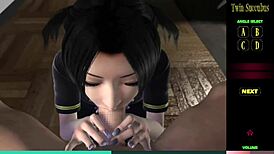 twin succubus sucks cocks with passion in ep 13