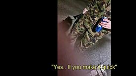 straight military recruit seduced into hot gay action in underwear