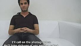 Czech Gay Casting Features Amateur Petr In Reality Show