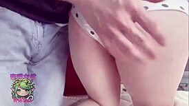 青藤妹妹 on window sill, couple gets naughty again, so hot 😘