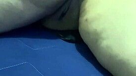 Curvy maid groped after spying