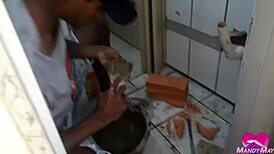 Stretching Asshole With BBC Creampie