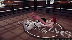 draka ii passionately fights rockie ii naked in 3d