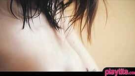 hey, fucking my brunette gf with big tits and ass in spooky chateau 😈🔥