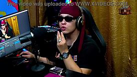 kiara blay shows body during podcast ruan slobbers on hot spanish