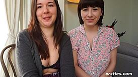 Prekleto, Lea trdo nabija Kriss z steklenim dildom!