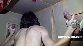 stranger twink sucks big black cock