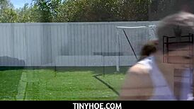 tinyhoe young petite teen squirts orgasm for neighbor maya woulfe donnie rock