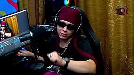 kiara blay shows body during podcast ruan slobbers on hot spanish