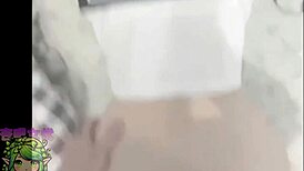 青藤妹妹 on window sill, couple gets naughty again, so hot 😘