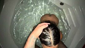 Colombian Whore Fucks In Jacuzzi