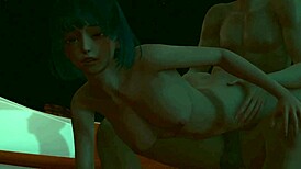 Blonde milf sucks pussy and fucks in bully lover game scenes