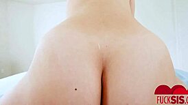 Natalie Knight rides in intense stepsis sex session