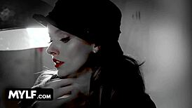 Busty milf Pristine Edge says, Squirt with me, detective Mike!