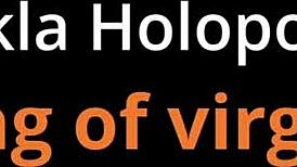 So, innocent virgin Fekla Holopova got drilled hard by a dick-thirsty guy last night.