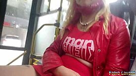 um, soraya paulista giving a blowjob on the bus...