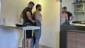 Did I just paint his house and end up getting pounded bareback by a huge cock?