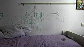 En moden fransk dame taler sjofelt og suger en stor pik