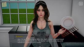 Mature brunette finds love with her bully