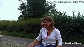 man, i joined a daring sixway outdoor sexy fun in a car... bent over and loving it!