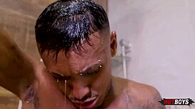 Man, this tattooed stud just poundin’ that big butt hard, ya know?