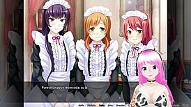 Otoko orgy unfolds in maid boy manor, blending anime hentai with group play.