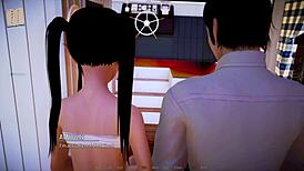 In Harem Hotel 154, the anime adventure unfolds with enticing hentai elements