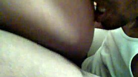 I kiss, lick, and eat that big ass and pussy