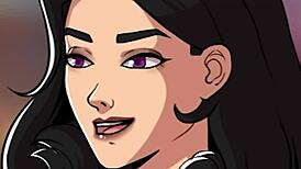 this super heroine endures darkest moments with the lewd knight in bondage