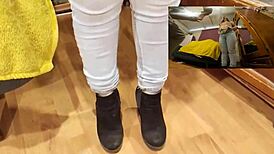 milf gets groped for money in peruvian deal 😏