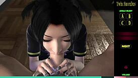 twin succubus sucks cocks with passion in ep 13