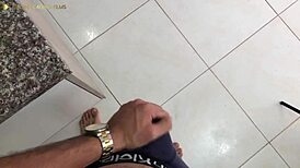 My Stepsister Loves Cleaning in Skimpy Outfits