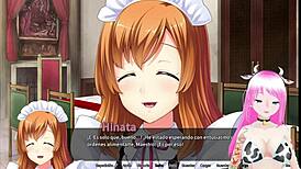 Otoko orgy unfolds in maid boy manor, blending anime hentai with group play.