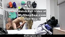 Yo, Haley Reed caught shoplifting in backroom!