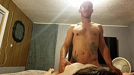 Hard Fuck for Horny Nicky! Bent Over Doggy with Big Ass.