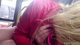 um, soraya paulista giving a blowjob on the bus...
