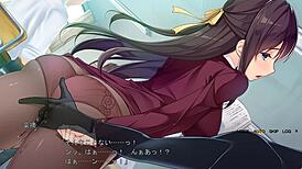 Meika's Stocking Blowjob!