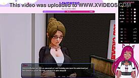 i moan in harem hotel as vtuber lewdneko plays part 19