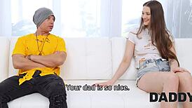 Unbelievable! Tattooed Brunette Cheats with Father-in-Law in Shocking Affair