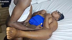 Owerri cheating housewife intensely fucked by big black monster cock.