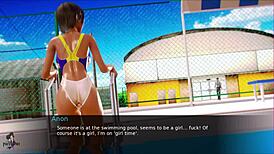 waifu academy episode 2 guide shows uncensored schoolboy fantasies with busty mommies