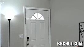 Riding Her Ex's Big Black Cock