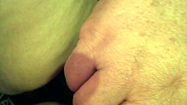 Wife masturbates as a prostitute