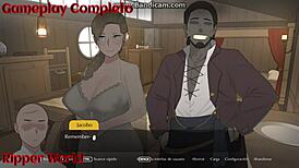 ntrman viaje de lujuria gameplay español completo with cheating interracial vibes 😈