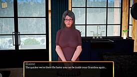 hey, wanna play my new family 479 game with this hot redhead milf's big ass?