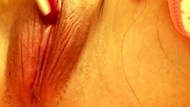 Spreading My Pink Juicy Pussy Lips for a Close-Up Hole View