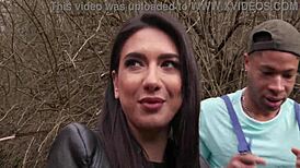 Lena Coxx gets rough BBC ATM in the car with gapes 😈💦