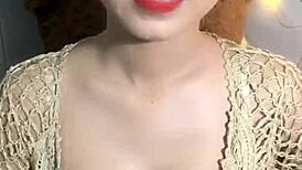 In this casual scene, the horny guys can't stop staring at those big tits on display