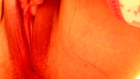 Spreading My Pink Juicy Pussy Lips for a Close-Up Hole View